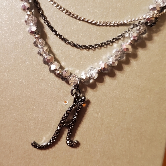 Simply Vera Vera Wang Layered "A" Necklace - Picture 5 of 15
